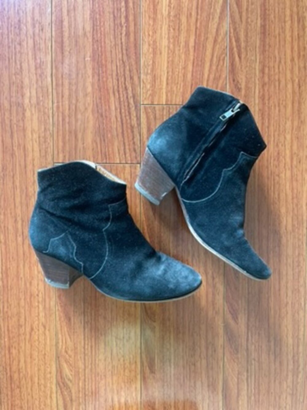 Isabel Marant Dicker Boots in Black Suede